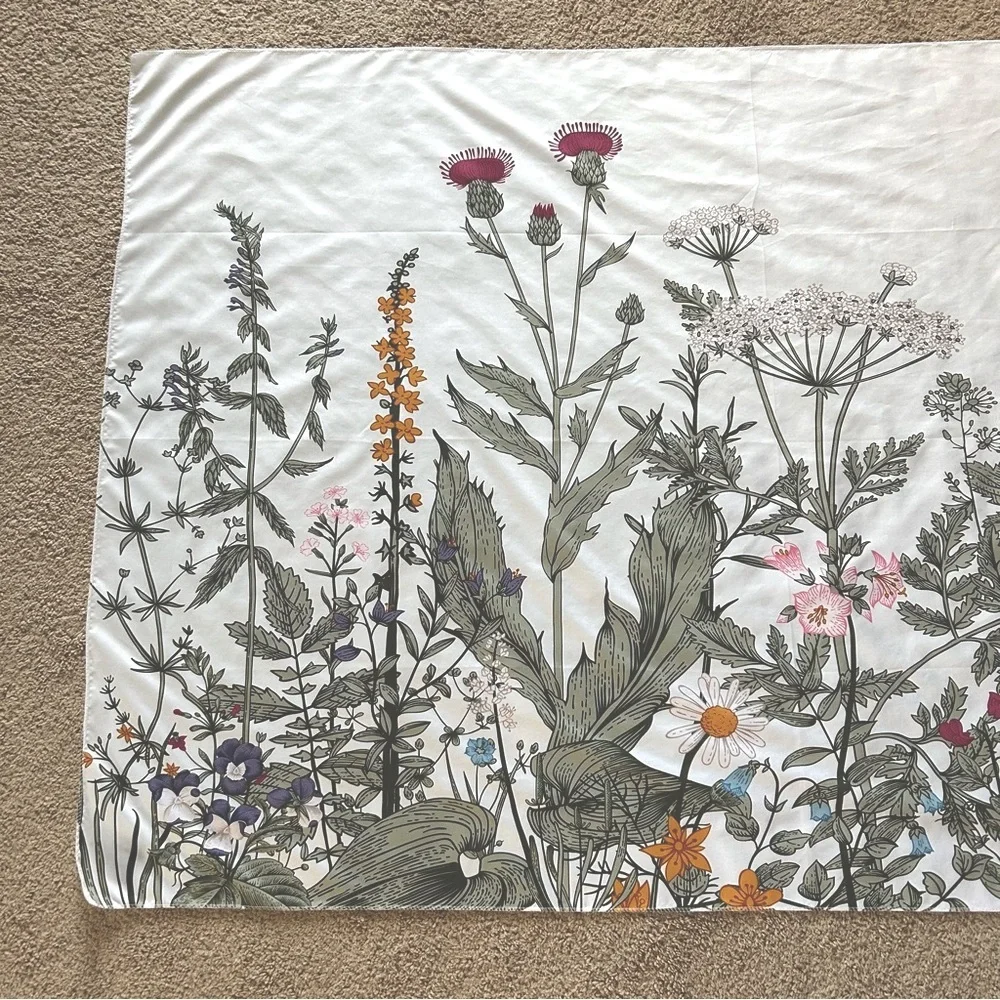 Botanical Garden Floral Wall Tapestry Dorm, Living Room, Bedroom Decor 40